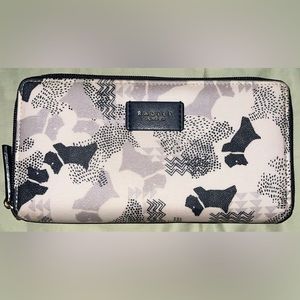 Radley London Scottie Dogs Zip Around Card Holders Check Size Wallet